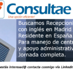 Ofertas de empleo para recepcionistas en Madrid