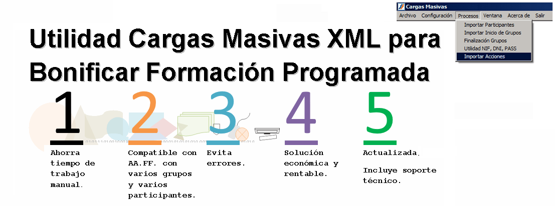 Aplicativo cargas masivas