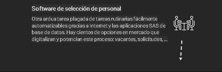 Software asistente proceso selección de personal