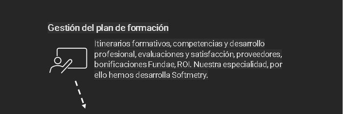 Software gestión digital de planes de formación